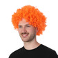 Afro wig, orange