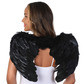 Feather wings, black