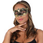 Gold masquerade eye mask