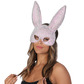 Bunny mask, pink studded