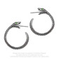 The sophia serpent earrings