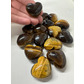 Tiger eyes heart tumble stones 16g 2.8m