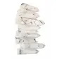 Zebra tourmaline point crystal tower 8.5cm