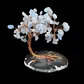 Aquamarine crystal gemstone tree 