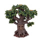 Forest flame tree spirit green man candle holder ornament