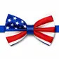 Bow tie clip on, usa