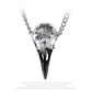 Volvan raven skull pendant necklace by alchemy 