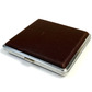 Plain leather cigarette case