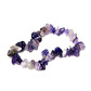 Crystal stone bracelet - amethyst