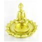 Wise skies golden lotus incense holder