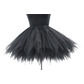 Pixie tutu skirt, black