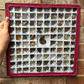 96 piece crystal display case