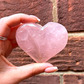 Rose quartz large hearts 