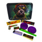 Dawg double sided rolling tray set