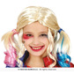 Colored ponytails wig for children in box