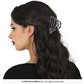 Skeleton hand hair clip metal, 8.5 cm