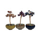 Mini bowl crystal tree - assorted