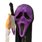 Purple deluxe jewelled ghost mask & knife set halloween