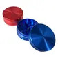 Assorted 40mm 2-part metal grinder