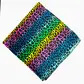 Bandana, colourful leopard