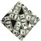 Bandana, dollar bills