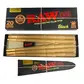 Raw black king size 20 cones with loader
