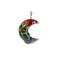 Crescent shape crystal stone - mixed stone