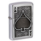 Ace of spades emblem design zippo lighter