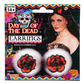 Day of the dead rose earrings