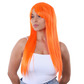 Long wig, orange