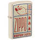 Vintage design zippo lighter