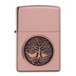 Tree of life emblem design zippo lighter