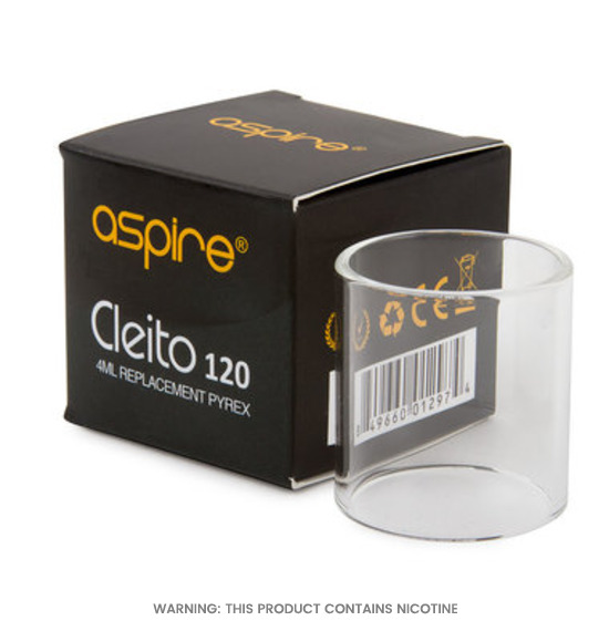 Cleito 120 4ml Replacement Glass Tube by Aspire 