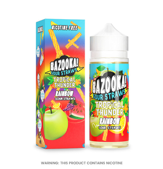 Bazooka Sour Rainbow E-Liquid 100ml 