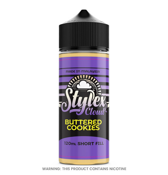 Buttered Cookies 100ml E-Liquid by Stylex Cloud