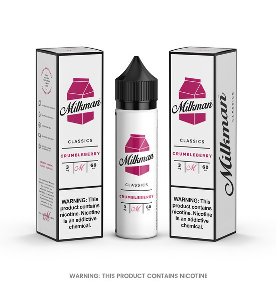 Crumbleberry 50ml E-Liquid by Milkman
