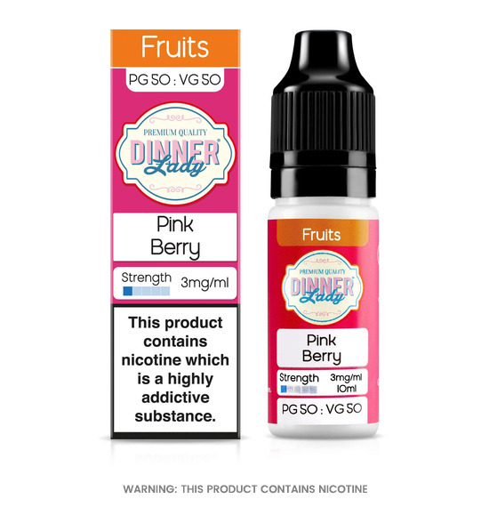 Pink Berry 10ml E-Liquid by Dinner Lady