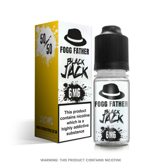 Black Jack 10ml E-Liquid by Fogg Father 