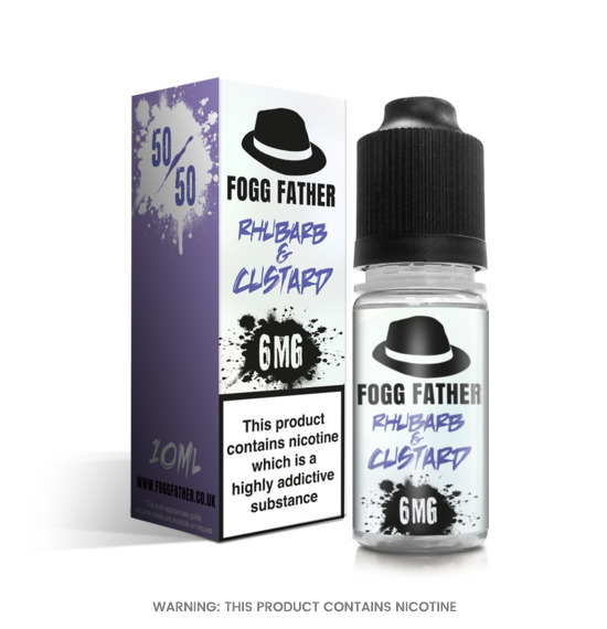 Fogg Father Rhubarb and Custard E-Liquid 10ml