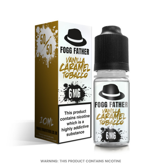 Vanilla Caramel Tobacco 10ml E-Liquid Fogg Father