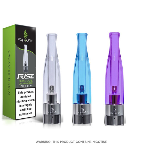 Fuse Dual Coil Clearomizer by Vapouriz 