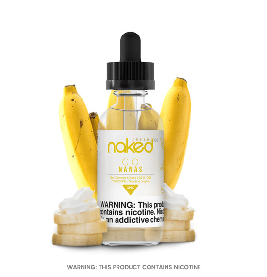 Naked Cream Go Nanas E-Liquid 50ml