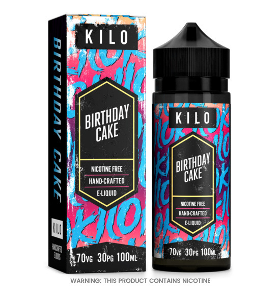 Kilo Classic Birthday Cake E-Liquid 100ml 