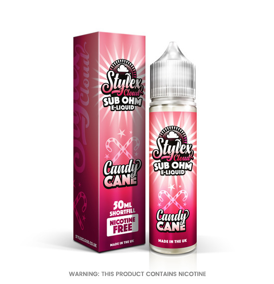 Candy Cane 50ml E-Liquid by Stylex Cloud 