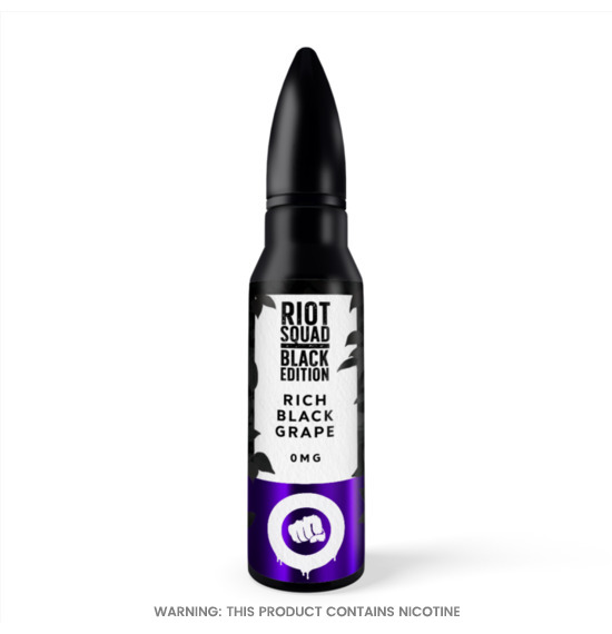 Rich Black Grape 50ml E-Liquid by Riot Squad