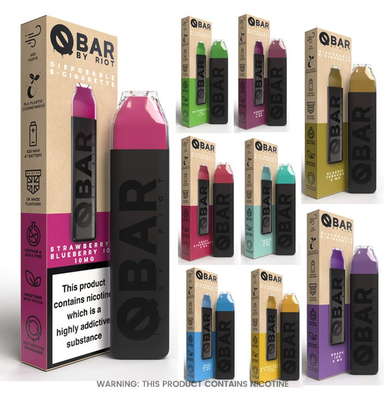Riot QBar Disposable Vapes 