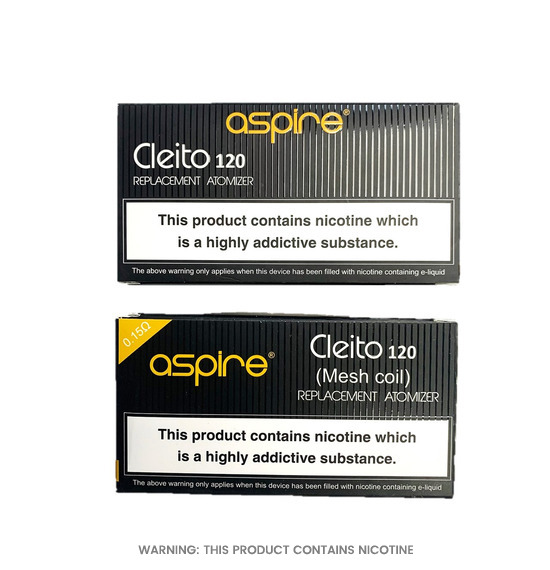 Cleito 120 Mesh Replacement Coils by Aspire 