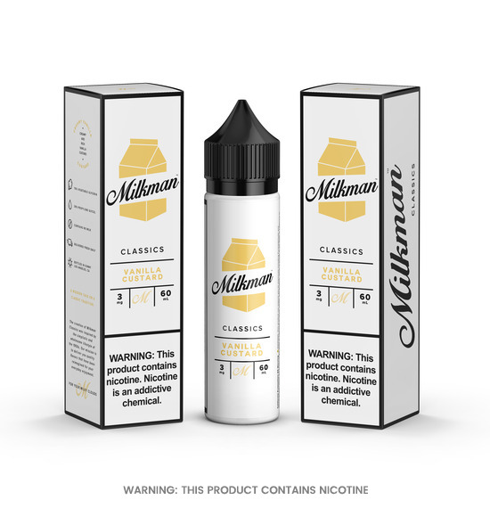 Vanilla Custard 50ml E-Liquid by Milkman 