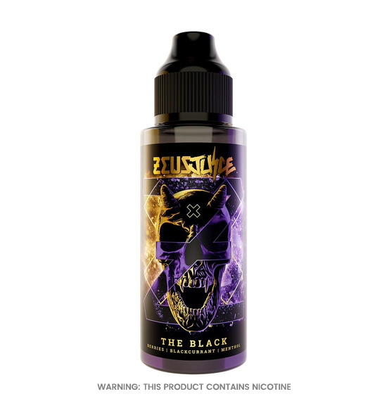 The Black 100ml E-Liquid by Zeus Juice 